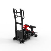 Nouvel Arrivage Appareil de Hip Thrust Debout à Charge de Plaques, Entraîneur de Fessiers, Équipement de Gym Commercial pour l'Entraînement des Fessiers et des Hanches