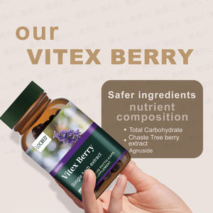 Groothandel OEM Vitex Berry 60 Vegan Vloeibare <span class=keywords><strong>Phyto</strong></span>-Capsules Ondersteunt Hormoonbalans voor Vrouwen Vitex (Kastanjeboom) <span class=keywords><strong>Supplement</strong></span> - Product Image 3
