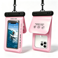 Sac étanche IPX8 pour téléphone, compatible iPhone 18 Pro Max et Galaxy S26 Ultra, pochette de protection étanche pour téléphone portable
