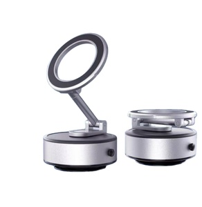 Supporto per telefono da auto con ventosa motorizzata e supporto magnetico in metallo, regolabile a 360° con ventosa a vuoto. - Product Image 2