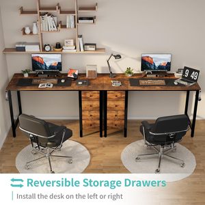 Cross-border trade, storage-equipped floor-standing desktop computer <b>desk</b>, multi-functional <b>wooden</b> writing <b>desk</b> for home use. - Product Image 2