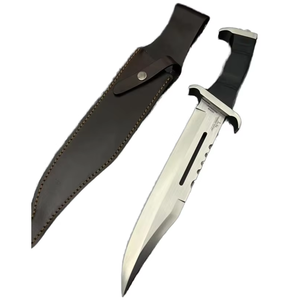 Rambo3 High Quality Customizable Tactical Knife Stainless Steel Fixed <strong>Blade</strong> with Scabbard Limited <strong>Edition</strong> OEM DIY