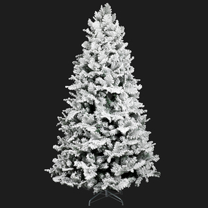 6FT màu trắng tinh khiết đổ xô PVC Cây giáng sinh tuyết bao phủ chi nhánh cho giáng sinh trang trí nội thất - Product Image 3