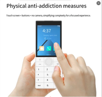 Ancienne version F21 Pro 4G CDMA LTE Mini Smartphone Processeur Octa Core Double SIM Android 11 Écran LCD 2.8 pouces 60Hz Empreinte digitale 5MP