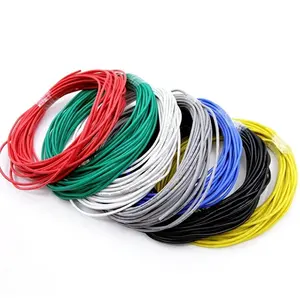 High Temperature Wire High Flexible Silicone Cable 10AWG Silicon Wire 600V Copper Electronic Cable And Insulation High Temperature For RC Hobby