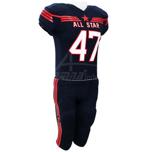 ขายออนไลน์ผู้ชายอเมริกันฟุตบอลเครื่องแบบ - Product Image 6