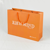 Maßgefertigte Luxus-Papiertüten mit Logo Premium Geschenkverpackung für Schmuck Bekleidung Boutique HONPAK