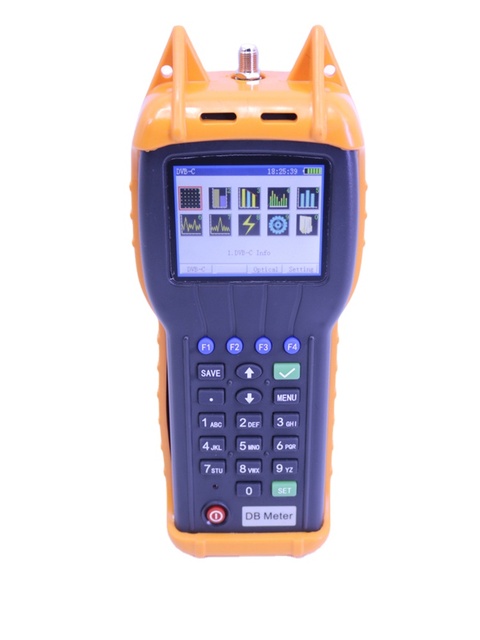 MS8000 Digital TV Field TV/RF Analyzer Intensity Meter Range 5-870MHz DVB-C Analog