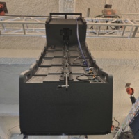 Haut-parleur de scène métallique haute puissance GL-220 à double ligne linéaire de 10 pouces, 4 ohms