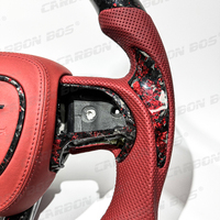 Volant sport en fibre de carbone adapté à la Dodge Charger SRT Durango HELLCAT, vente directe d'usine, personnalisable
