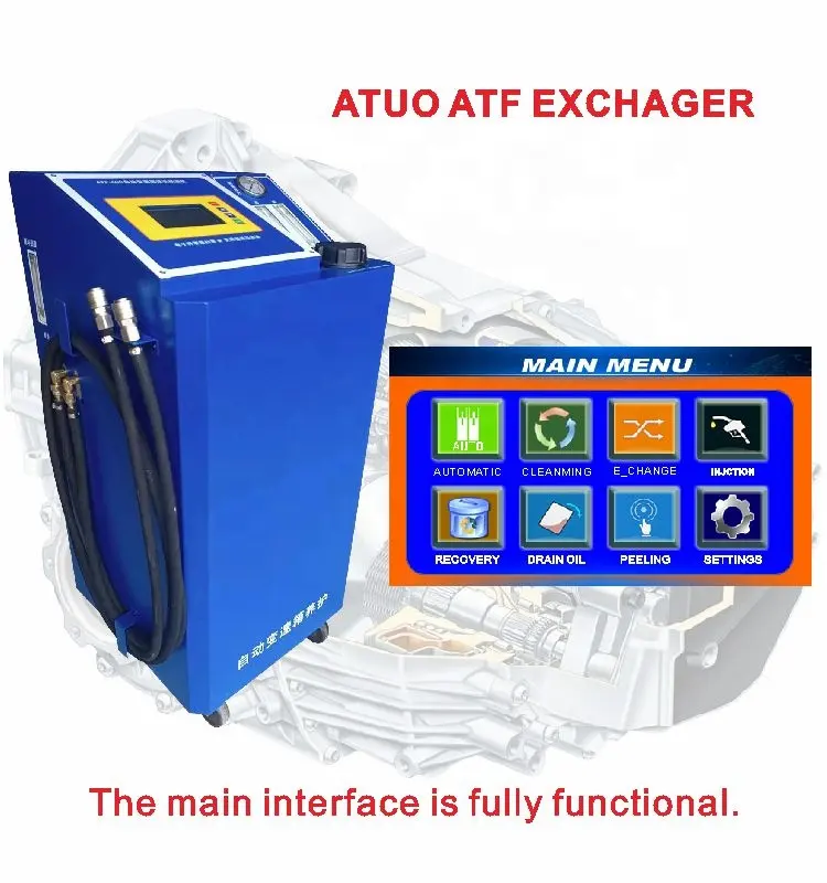 Fornitore affidabile pulitore per cambio completamente automatico e scambiatore di fluido ATF Flush Machine