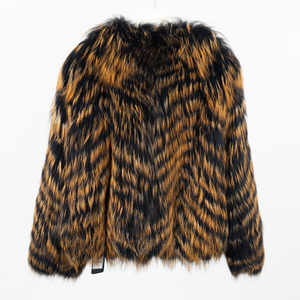 NAFA Personalice el abrigo de piel de zorro esponjoso con estilo de lujo de Ladys con el color de <span class=keywords><strong>la</strong></span> longitud del tamaño personalizado - Product Image 2