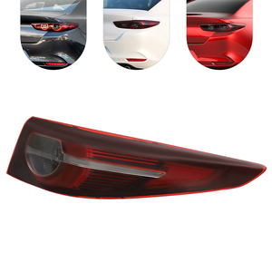Luz Trasera LED Roja para <span class=keywords><strong>Mazda</strong></span> <span class=keywords><strong>3</strong></span> 2021 <span class=keywords><strong>2022</strong></span> Axela Sedán, Luz de Freno Izquierda - Product Image 4