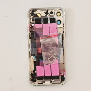 غطاء بطارية بجودة أصلية جديد، هيكل زجاجي وكابلات مرنة لهاتف iPhone 12 Pro و 12 Pro Max مع شعار وتصميم شريطي - Product Image 6