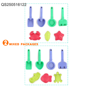 QS 2025<span class=keywords><strong>ราคา</strong></span>ถูกวัสดุเป็นมิตรกับสิ่งแวดล้อมชุดพลั่วชายหาดของเล่นพลาสติกสีสันสดใสกลางแจ้งชายหาดสัตว์เครื่องมือปั้นของเล่นสำหรับเด็ก - Product Image 3