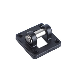 Support de montage femelle pour cylindre pneumatique, en fer noir, type ISO 40mm-200mm CA32 CA40 CA50 CA63 CA80 CA100 CA125 CA160 - Product Image 2