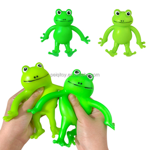 Cute Frog Relief <b>Toy</b> for Kids Adults Sensory Stress Relief Squeeze Figure Sensory <b>Tool</b> for Anxiety Easter Birthday Gift Idea - Product Image 2