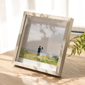 Dầu dính khung hình ba chiều rỗng khung ảnh đa kích cỡ Treo Tường Khung gỗ với các tông bán buôn - Product Image 5