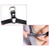 Lanières de chaussures en TPU détachables avec boucle, talons hauts, antidérapantes, lacets de cheville, accessoires de remplacement