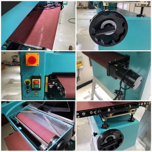 [Certificado CE] Lijadora de Tambor para Madera de 18 Pulgadas, Directo de Fábrica, Máquina Industrial de Alta Resistencia para Lijar Superficies de Madera con Puerto de Extracción de Polvo - Product Image 4