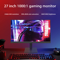 Monitor LED Profesional sin Bordes de 24/27 Pulgadas, 1ms IPS, 165HZ/240HZ, para Juegos, Pantalla de Ordenador de 240HZ