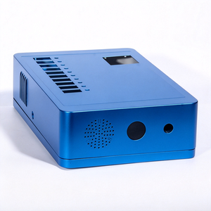 Pièces de tôlerie découpées au laser sur mesure en acier/aluminium/métal, pièces d'emboutissage, châssis, coque, petite station de charge personnalisée - Product Image 4