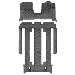 พรมปูพื้นรถยนต์ฮอนด้า สเต็ป วากอน RP8 ปี 2023-2025 7 ที่นั่ง พวงมาลัยขวา สำหรับทุกสภาพอากาศ วัสดุ TPE หนา 3.5 มม. 4 ชิ้น ทนทาน กันลื่น ครบชุด Coolcars - Product Image 1