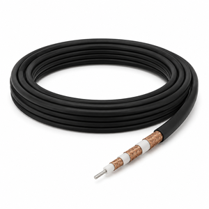 Cavo Triassiale TRC-75-1 75 Ohm <span class=keywords><strong>a</strong></span> Basso Rumore con Doppia Schermatura per Telecamere <span class=keywords><strong>TV</strong></span>, Sistemi Triax e Misurazioni Video - Product Image 2
