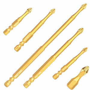Nanrui Phillips <b>Screwdriver</b> <b>Bit</b> <b>Set</b> Ph2 50Mm Magnetic Industrial Grade Rust Prevention Treatment - Product Image 1