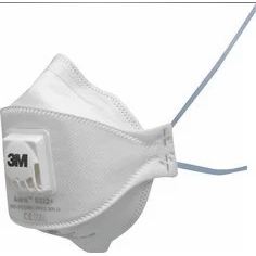 3M™Aura™Respirateur valvé réutilisable FFP2 NR D 9322 + cartouches Masque en coton plat anti-poussière - Product Image 1
