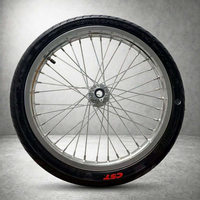 Ensemble de roues Supermoto haute performance de 17 pouces, compatible avec Surron Light Bee X LBX Talaria Sting 17x1.60 17x2.15, pneus CST chromés argentés