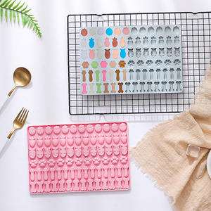 78 cavités <span class=keywords><strong>fraise</strong></span> carotte poisson chien os et patte de chat forme de chien friandises moule en Silicone plateau pour chien <span class=keywords><strong>Biscuit</strong></span> friandises bonbons gomme - Product Image 4