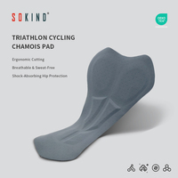 SK Coussinets de cyclisme pour hommes de haute qualité, écologiques, respirants, à séchage rapide, en gel 3D, Spandex/Nylon, sans couture, avec logo gauche/droite