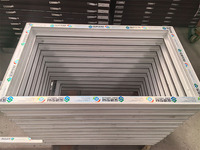 CHANGYI Upvc Windows Villa Maison personnalisée Utilisation fenêtre à battant à double vitrage