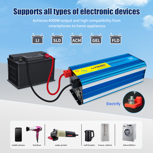 Biến tần sóng sin thuần túy LVYUAN 1000W~8000W |   Bộ chuyển đổi 12V/24V DC sang 110V 220V AC cho hệ thống năng lượng mặt trời trên ô tô RV - Product Image 5