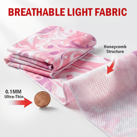 Serviette rafraîchissante instantanée Tavelya en microfibre pour le sport, la gym, le fitness, l'entraînement, la course, le golf, le yoga, antidérapante