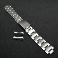 Bracelet de Montre de Luxe pour Homme Jubilee 19 mm 20 mm en Acier Inoxydable 316L pour ROLEX Daytona Water Ghost GMT Submariner