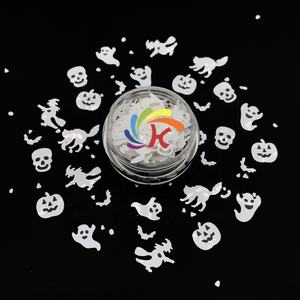 Halloween Combo forma di zucca Glitter all'ingrosso per la <span class=keywords><strong>decorazione</strong></span> rinfusa pipistrello Glitter decorazioni natalizie - Product Image 2