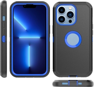 Bao Da <span class=keywords><strong>Robot</strong></span> Điện Thoại Di Động Trường Hợp Đối Với iPhone 16 15 14 13 Pro Max Rugged Belt Clip Nhiệm Vụ Nặng Nề Defender Cover Quay Lại - Product Image 5