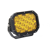 Feux antibrouillard LED carrés de 7 pouces 5x7, 8500 lumens, faisceau spot, 4x4 DRL, 170W, feux de conduite auxiliaires LED tout-terrain pour SUV 4WD UTV
