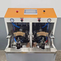 Machine de façonnage numérique de haute qualité pour la partie supérieure des chaussures, moulage de la partie arrière des chaussures pour la fabrication de talons, machines à coller 220V
