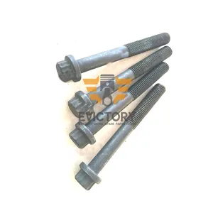 For ISUZU excavator 6SD1 Cylinder Head Bolt 1-09070044-1 diesel engine parts rebuild kit