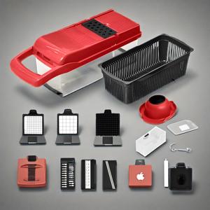 Cortador de Verduras Manual Multifuncional de Plástico al por Mayor, Rebanador de Frutas, Rallador, Triturador, Cesta de Drenaje, Herramienta de Cocina 15 en 1 - Product Image 2