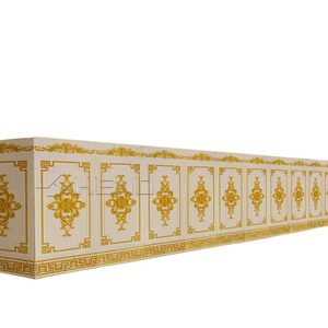 Autocollants muraux en PVC autocollants Wyc 70*70cm, géométriques, imperméables, ignifuges, pour la décoration de la maison, chambre à coucher, appartement - Product Image 6