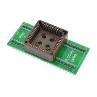 PLCC32 a DIP32 PLCC44 a DIP40 USB Universal programador IC adaptador probador enchufe para TL866CS TL866A G540 SP300