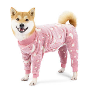 Traje de recuperación de Cirugía de una pieza de perro neutro para hombre y mujer pequeño, mediano y grande con trajes de cuerpo de ansiedad, pijamas para invierno y primavera - Product Image 2
