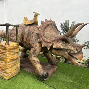 Équipement de dinosaures à chevaucher le plus populaire : Dino réaliste grandeur nature pour centre commercial, parc d'aventure intérieur/extérieur, musée - Product Image 2