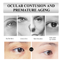 Crème pour les yeux au collagène et aux peptides, en gros, pour les soins de la peau, élimination des poches sous les yeux, réduction des cernes et des rides
