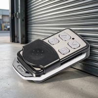 Control Remoto Metálico de Radio de 433.92MHZ para Puerta de Garaje Automática, con Función de Aprendizaje o Copia de Código