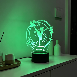 Dancing Girl Led Night <b>Light</b>, As a Birthday Gift for a Friend, to Decorate the Room - Product Image 5